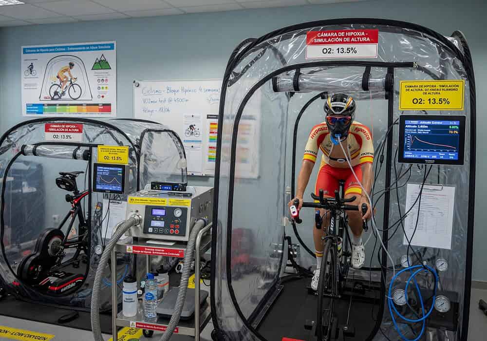 Cámaras de Hipóxia para Ciclistas