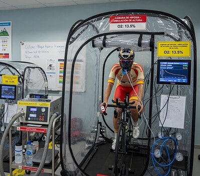 Cámaras de Hipóxia para Ciclistas