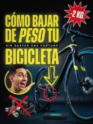 Cómo bajar de peso tu bicicleta
