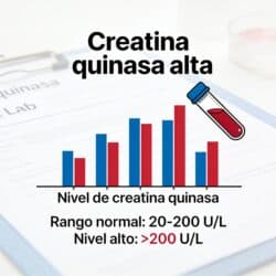 Creatina quinasa alta