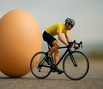 Beneficios del huevo en el ciclismo