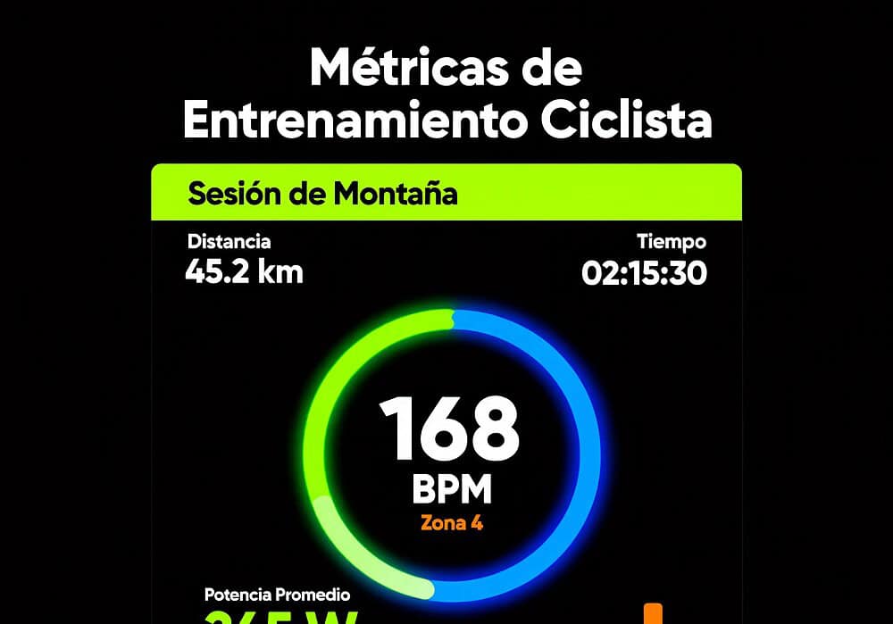 Métricas de Entrenamiento Ciclista