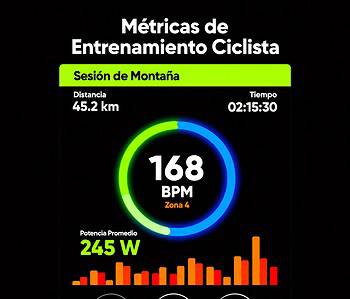 Métricas de Entrenamiento Ciclista