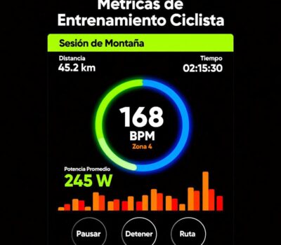 Métricas de Entrenamiento Ciclista
