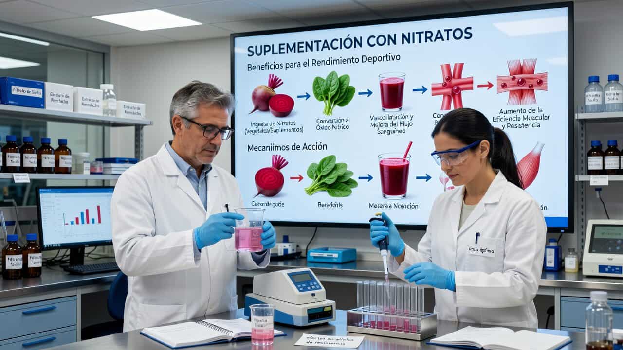 Fuentes naturales de nitratos para ciclistas — remolacha, espinacas y rúcula