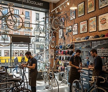 taller de bicicletas en Madrid