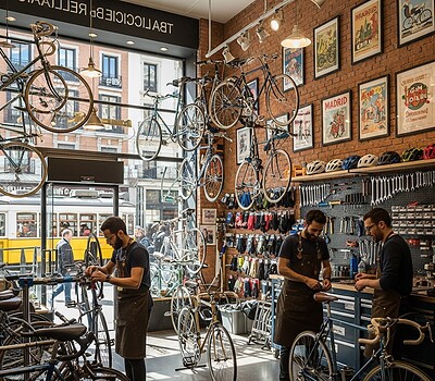 taller de bicicletas en Madrid