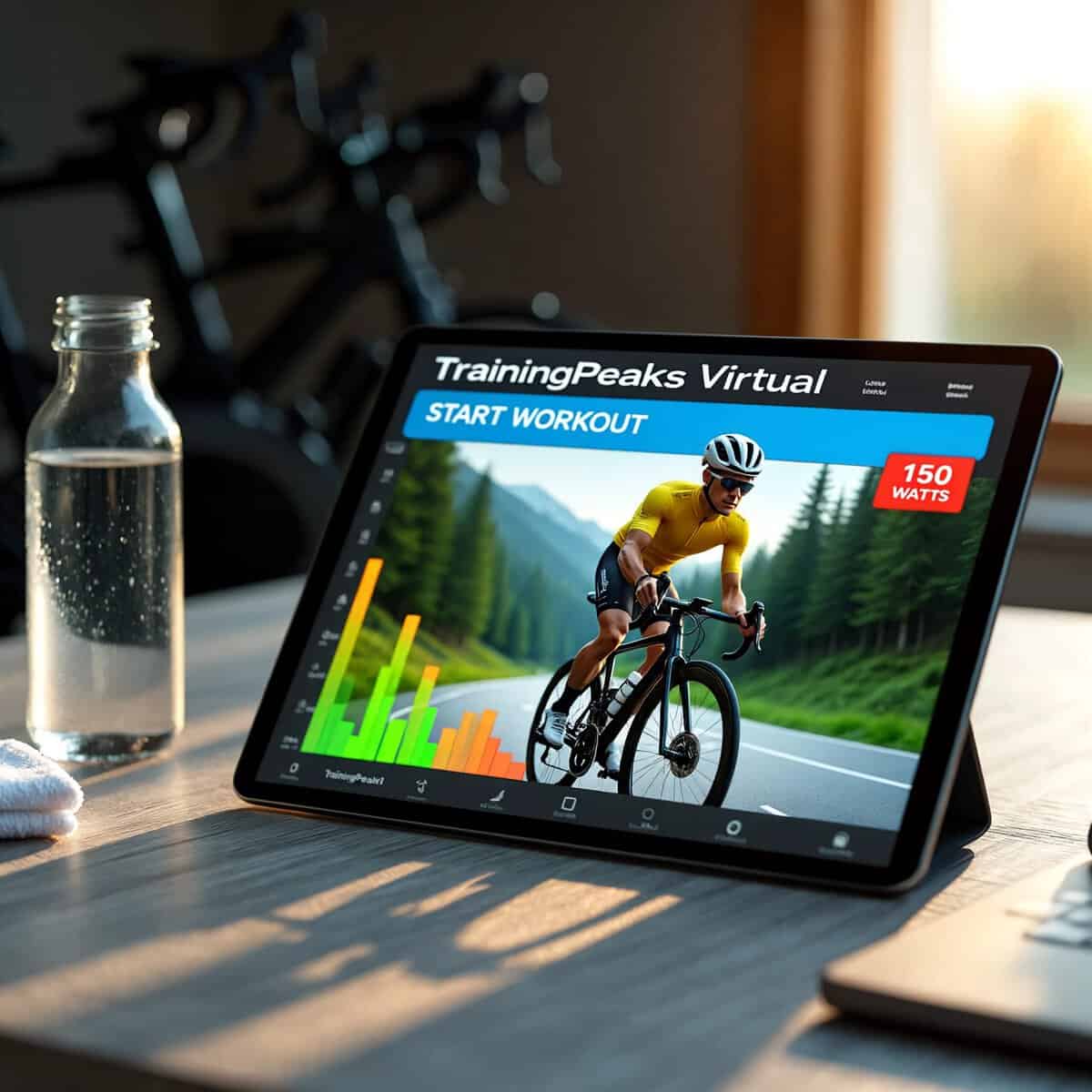 TrainingPeaks Virtual: plataforma de ciclismo indoor con integración total de entrenamiento estructurado