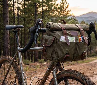 bolsa manillar bicicleta