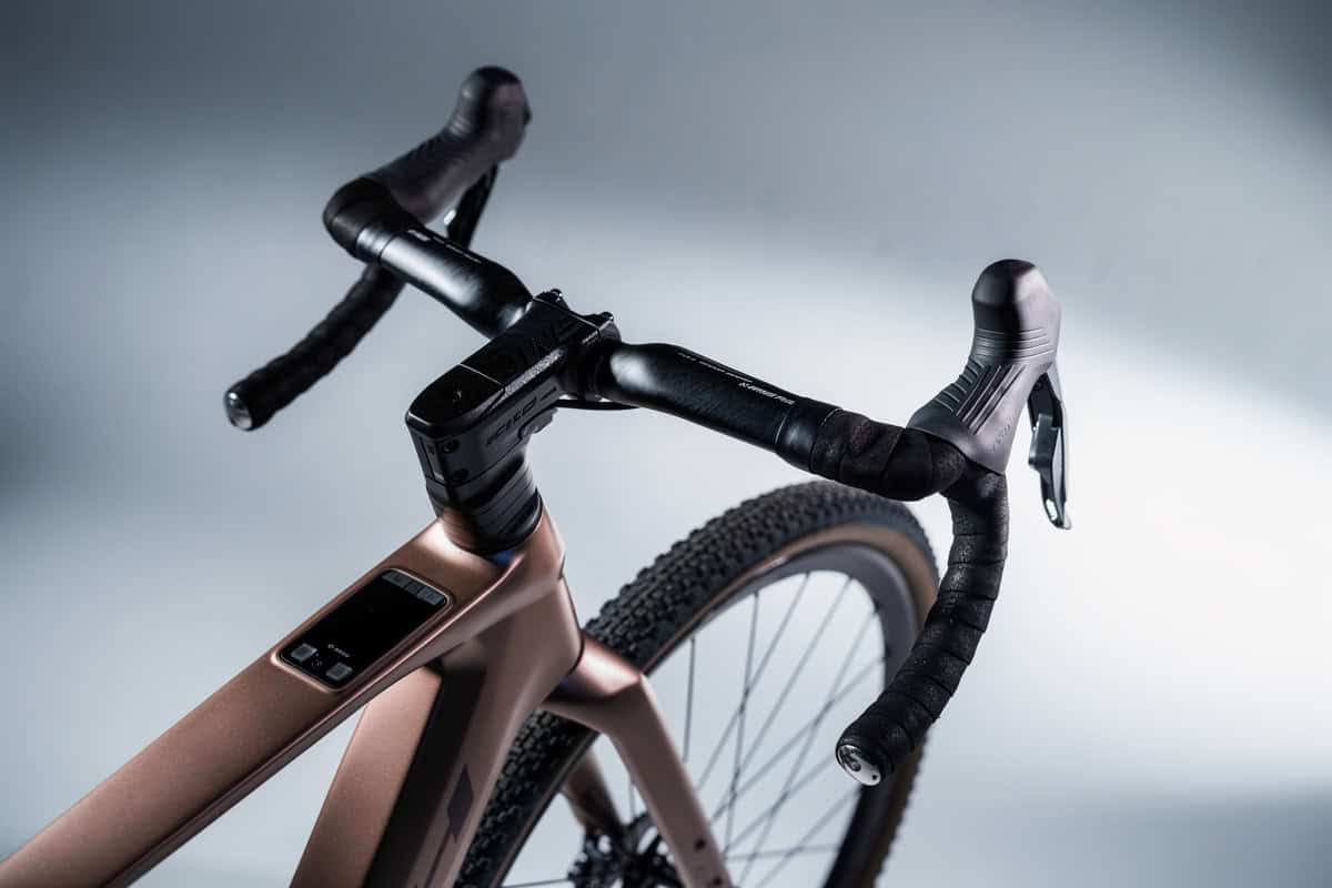 Detalle de la transmisión Shimano GRX Di2 de la BH iGravelX NX Carbon 2.9