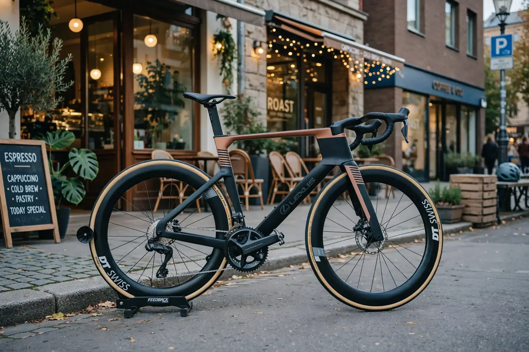 Detalle componentes y diseño Copper Petra de la Lexus Race Bike 2026