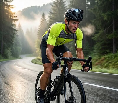 Cómo puede un ciclista mantener la forma con poco esfuerzo