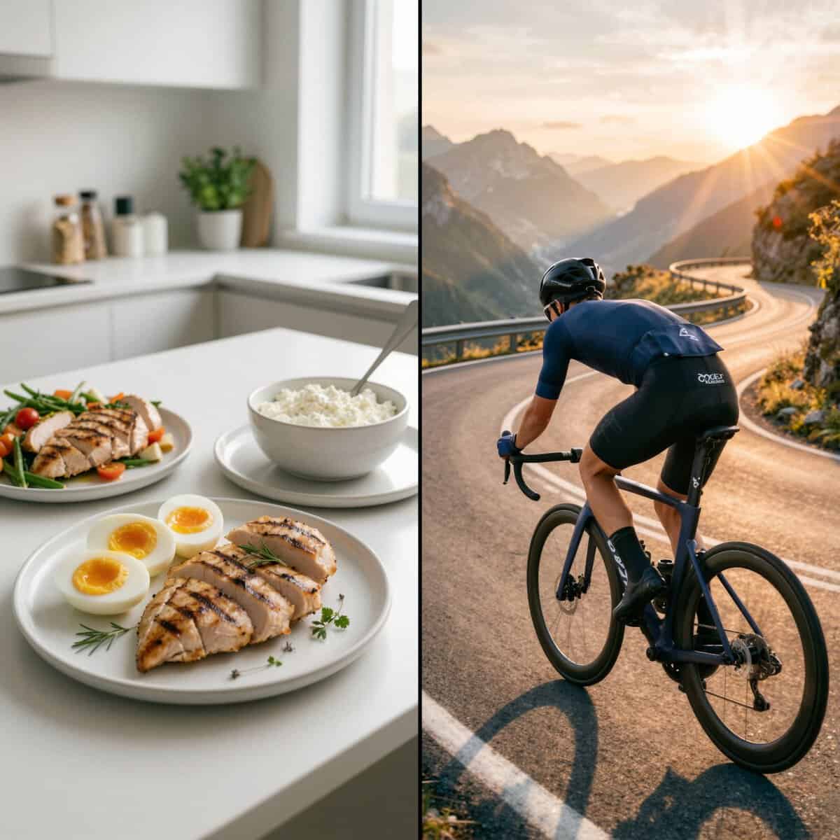 Tabla de alimentos prohibidos en la dieta Dukan que un ciclista necesita para rendir