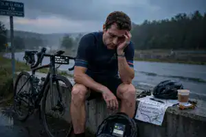 La fatiga mental en una carrera ciclista