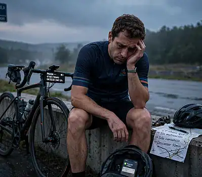 La fatiga mental en una carrera ciclista