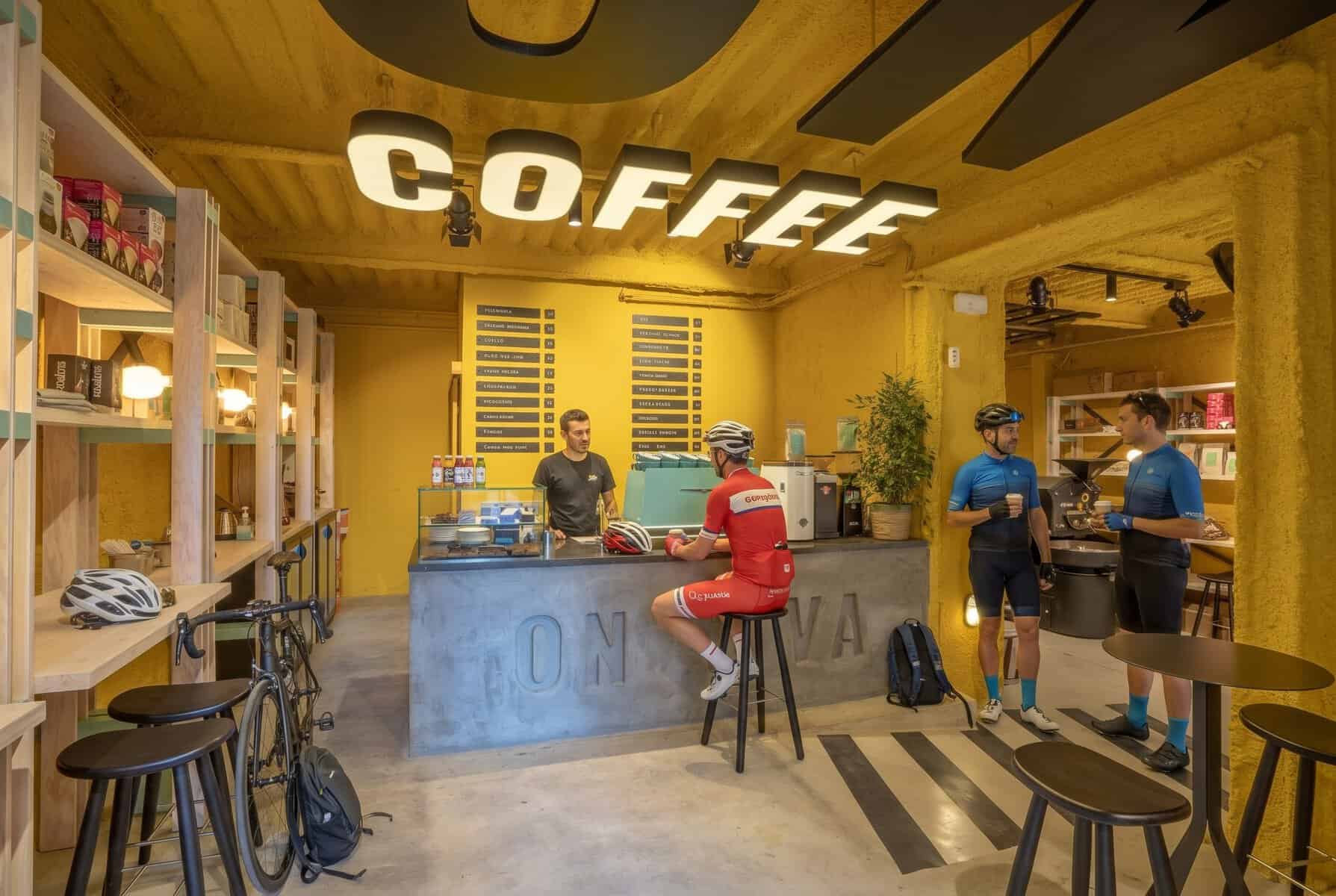 Onyva House Barcelona Sarrià, café de especialidad y brunch para ciclistas