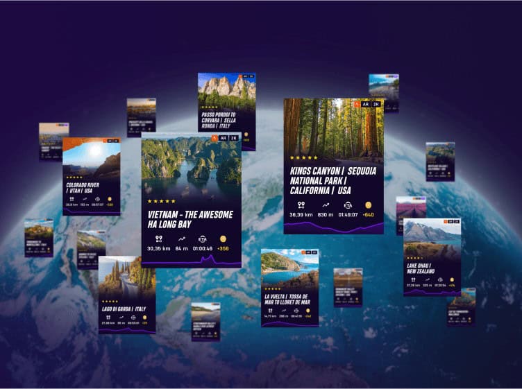 ROUVY más rutas y entrenamientos para explorar en la Companion App 2.0
