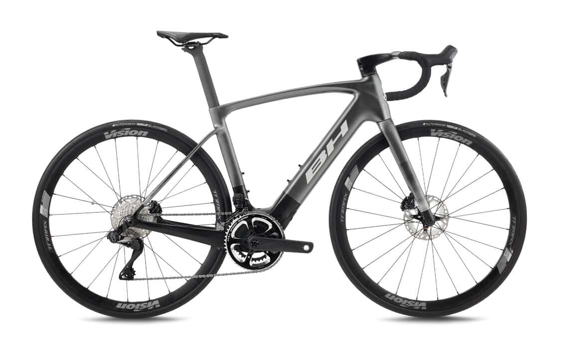 BH IRS1 Carbon ebike de carretera — motor BHZ Byeg 65 Nm y batería 630 Wh