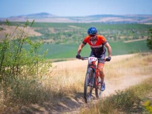 montar en MTB con calor