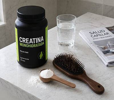 Creatina y alopecia