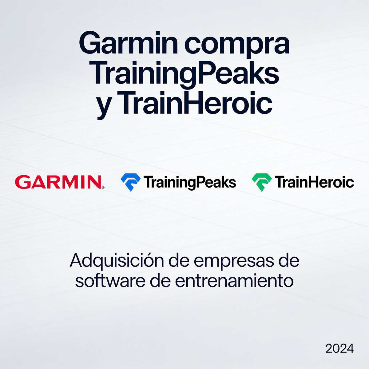 TrainingPeaks y TrainHeroic plataformas de entrenamiento ahora bajo Garmin