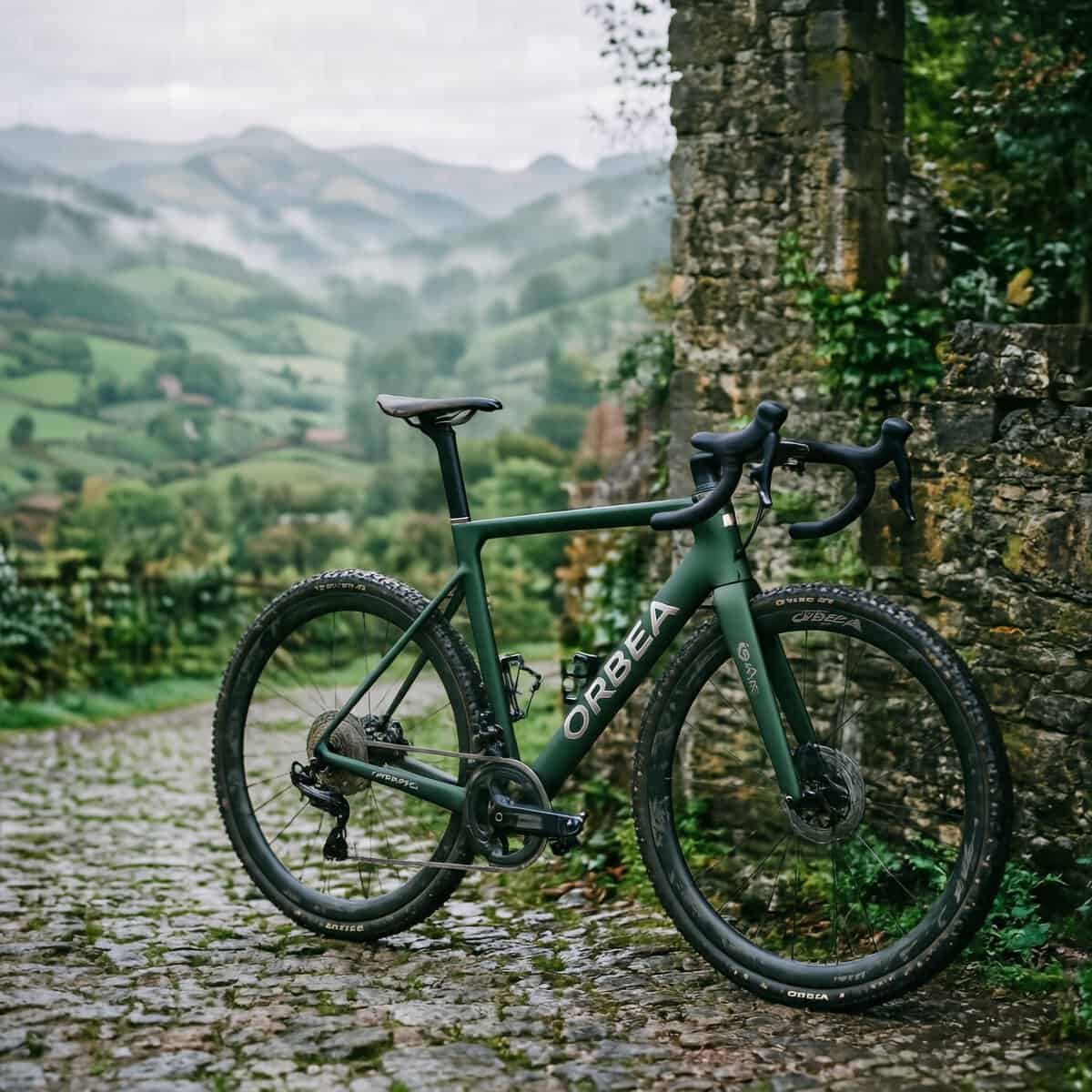 Recorrido de la Orbea Gravel Aiaraldea entre viñedos de txakoli