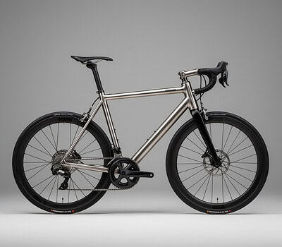 bicicleta de titanio