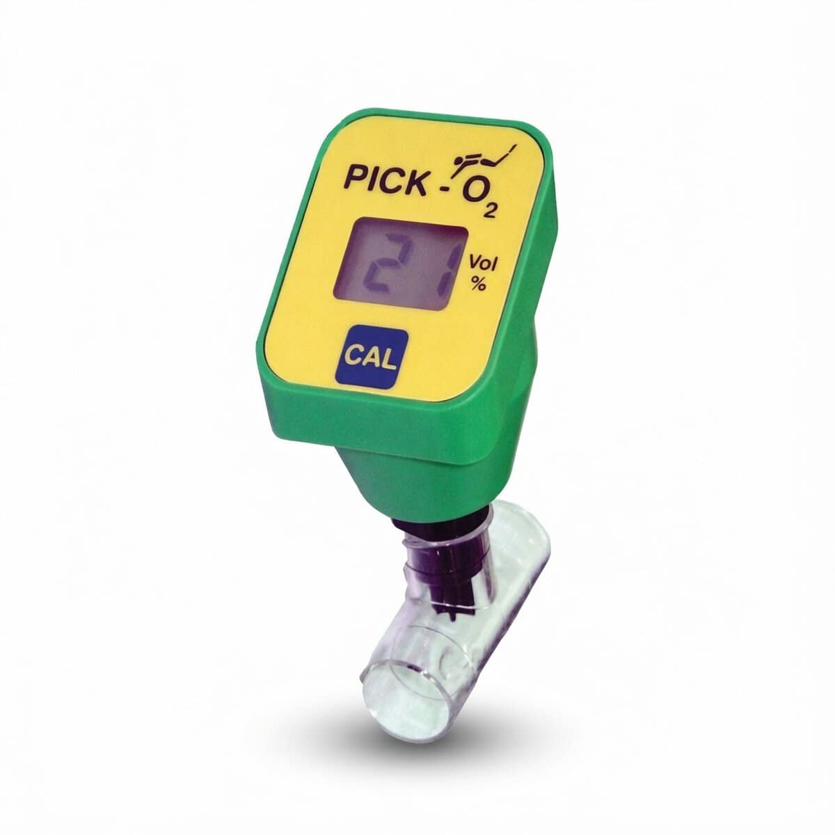 Pulsioxímetro para ciclistas midiendo SpO2