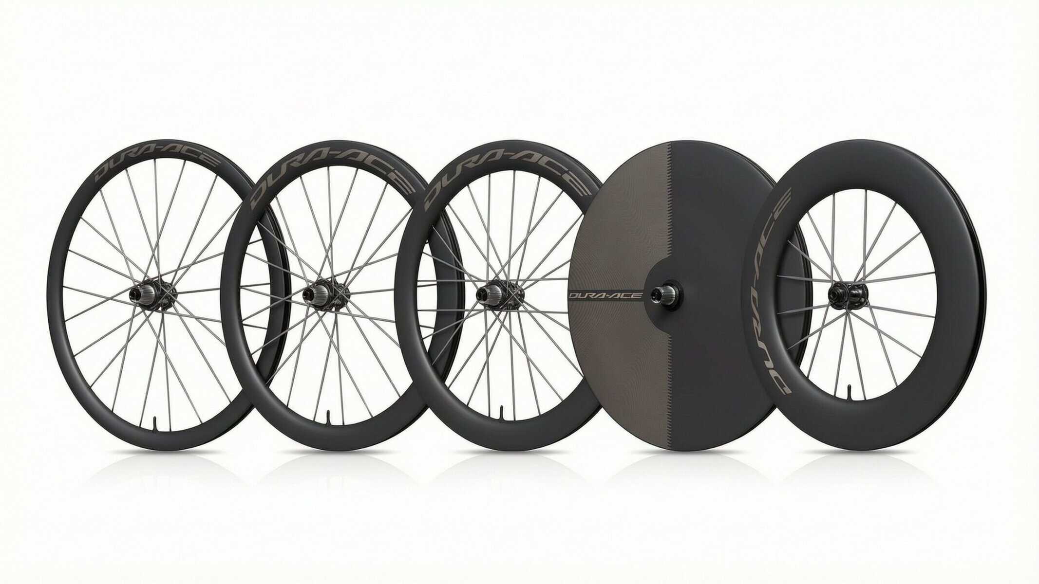 Gama de ruedas Shimano Dura-Ace WH-R9370 según perfil