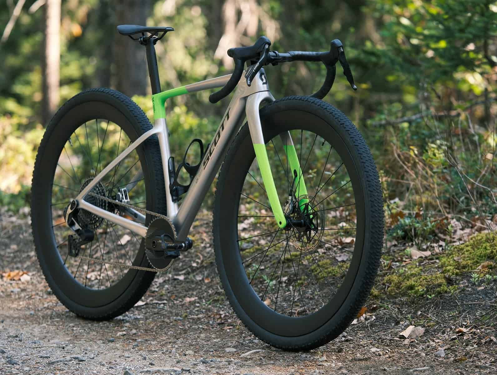 Carrera de gravel Unbound con bicicletas de ruedas grandes