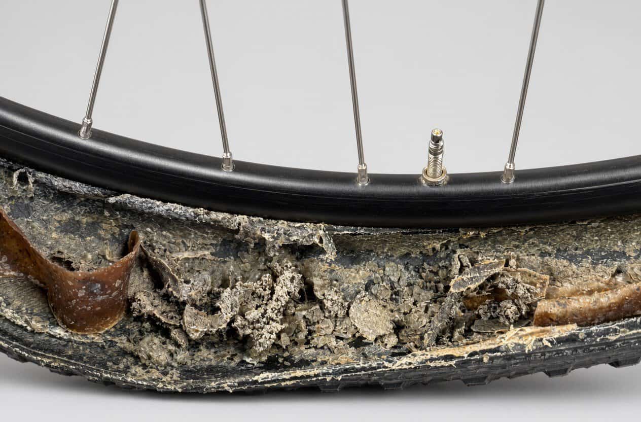 Procedimiento para revisar y recargar el líquido tubeless