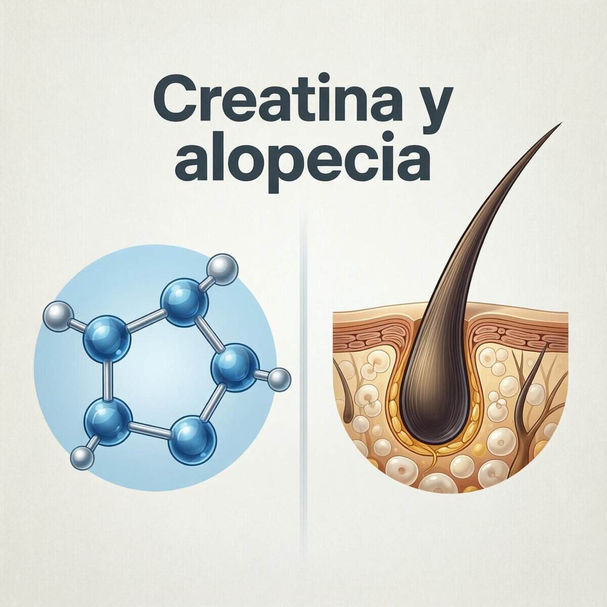 DHT y ciclo del folículo piloso