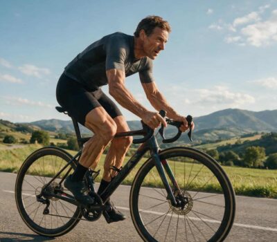 Músculos Contraídos en Ciclistas