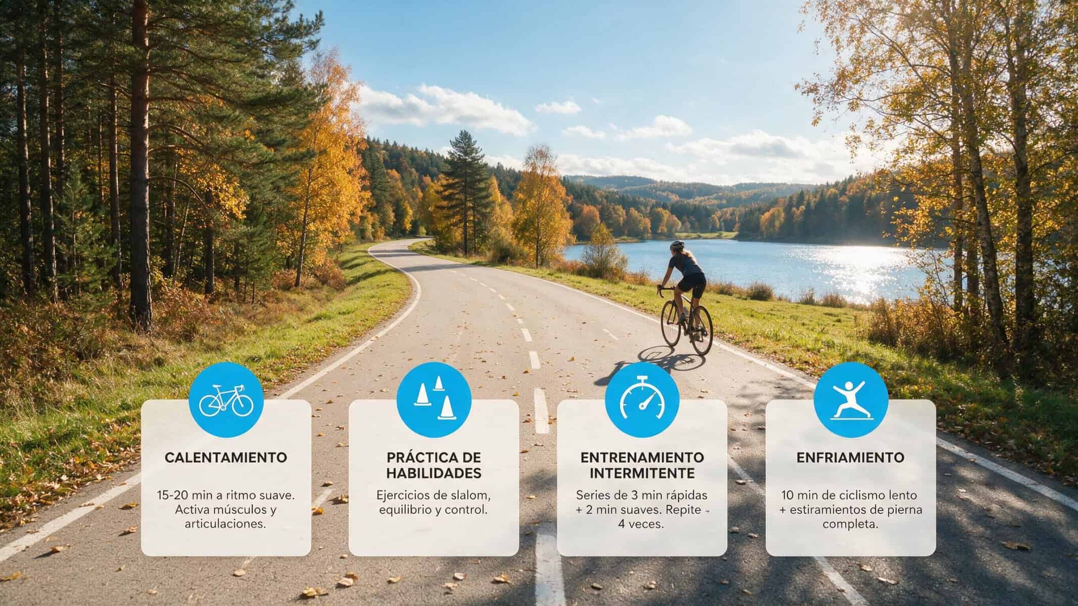 Calendario anual de entrenamiento en ciclismo
