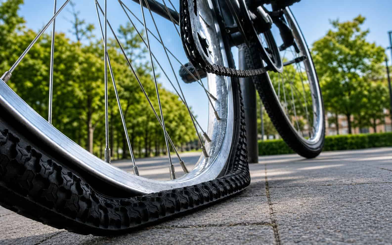 Sistema tubeless en bicicleta de montaña