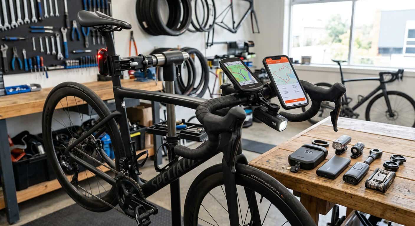 Radares traseros y luces inteligentes para ciclismo