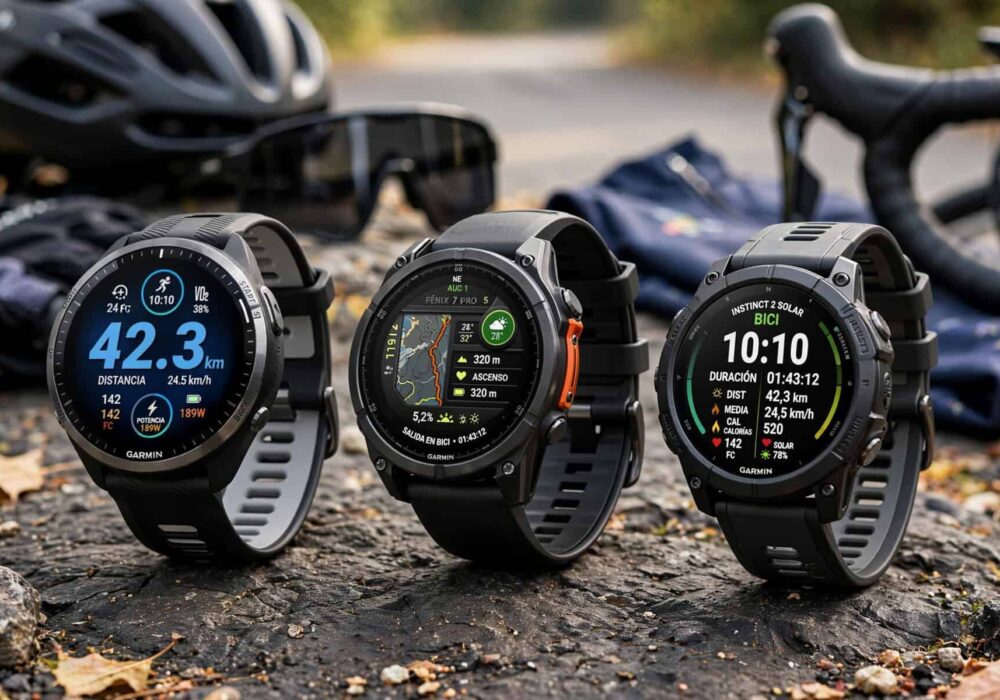 Qué reloj Garmin comprar según el tipo de ciclista que eres