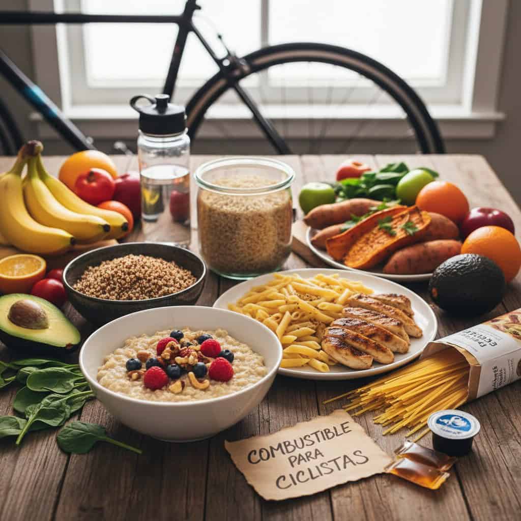 Alimentos indispensables en la dieta para ciclistas
