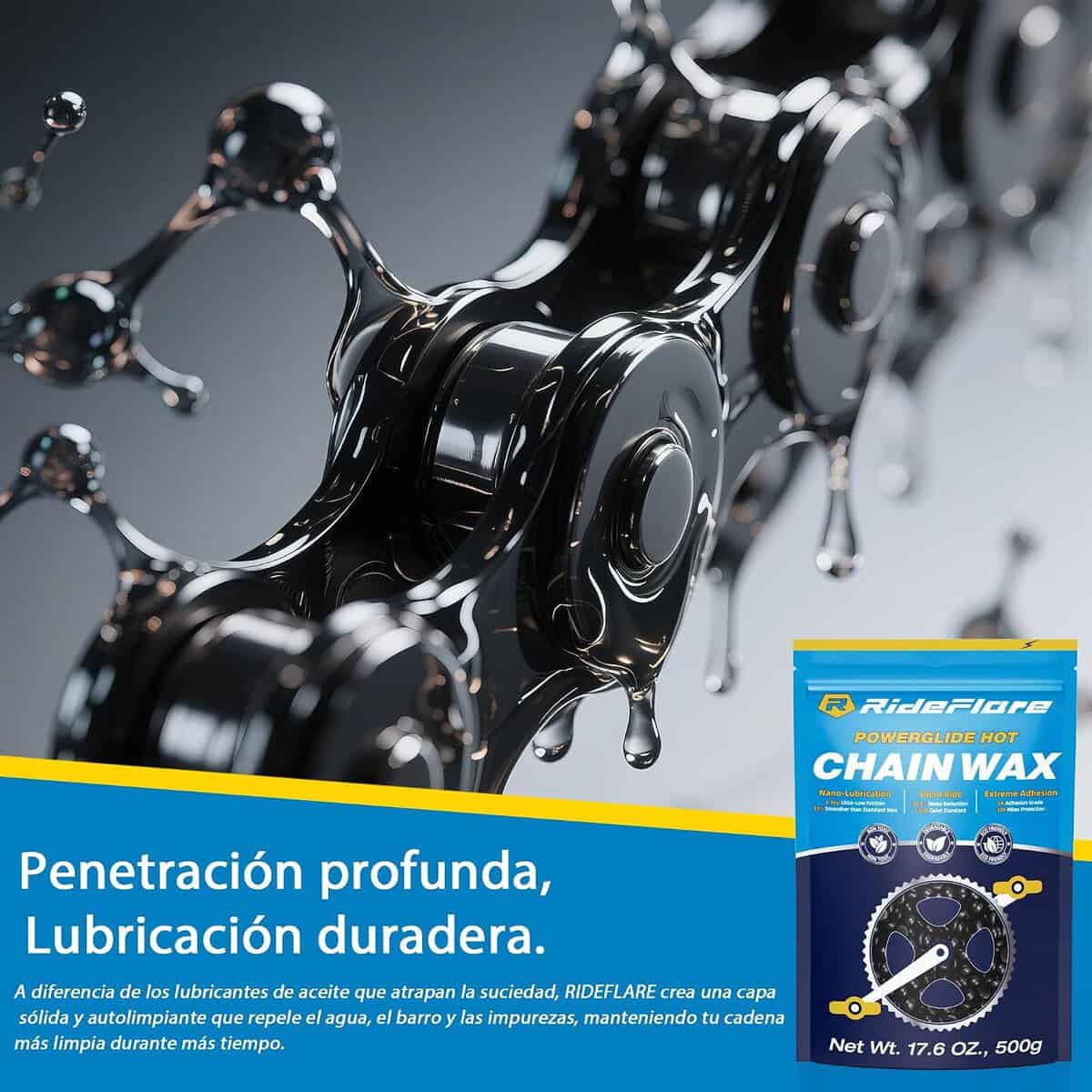 Kit de encerado en caliente para cadena de bicicleta - vista 1
