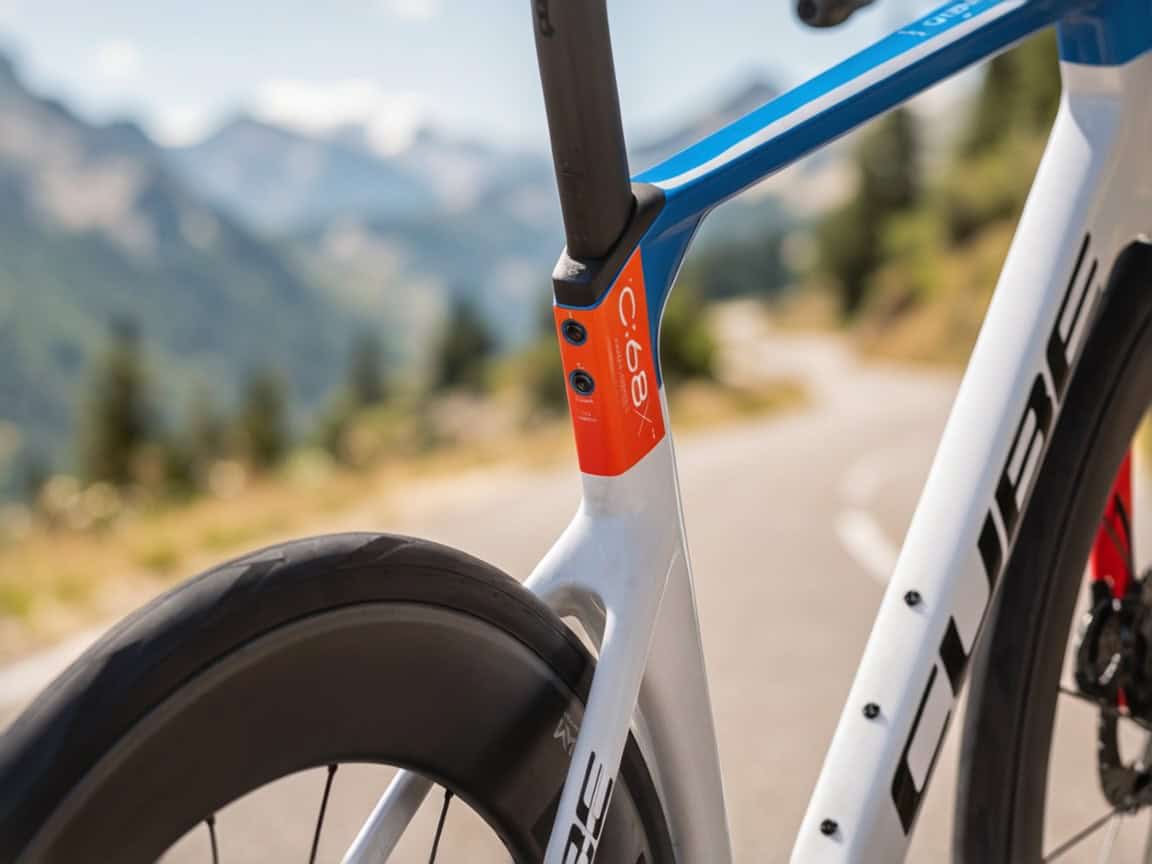 Tija aerodinámica de la Cube Litening Aero C:68X