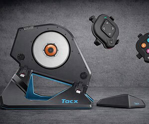 Garmin Tacx NEO 2T con Zwift Cog y Click