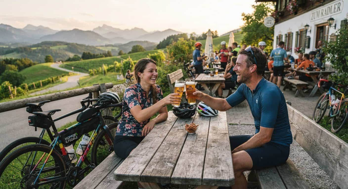 Alcohol y recuperación muscular en ciclistas