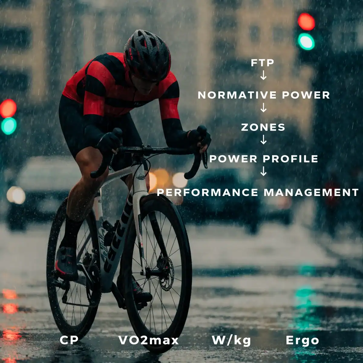 Concepto de VO2max y potencia aeróbica en ciclismo