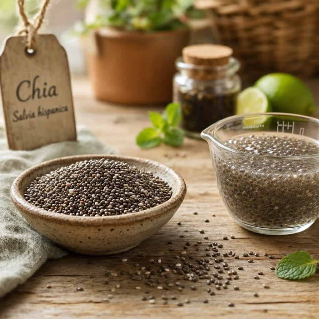Semillas de chía, fuente de omega-3 vegetal para ciclistas