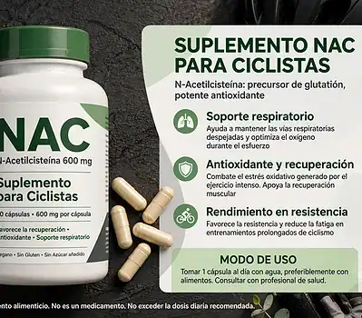 Suplemento NAC y ciclismo