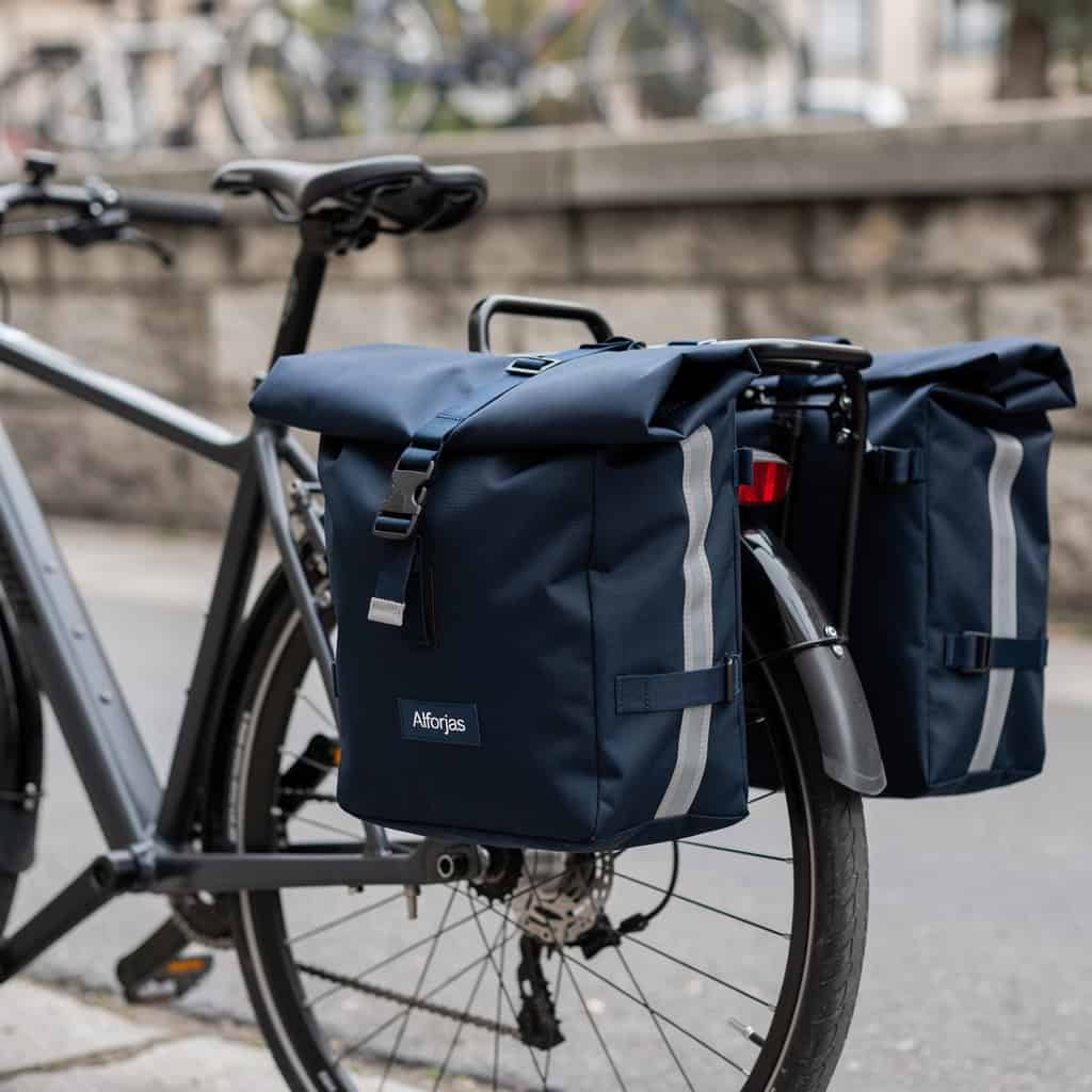 Alforjas de bicicleta traseras para cicloturismo y viajes largos