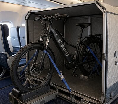 Cómo llevar una ebike en un avión