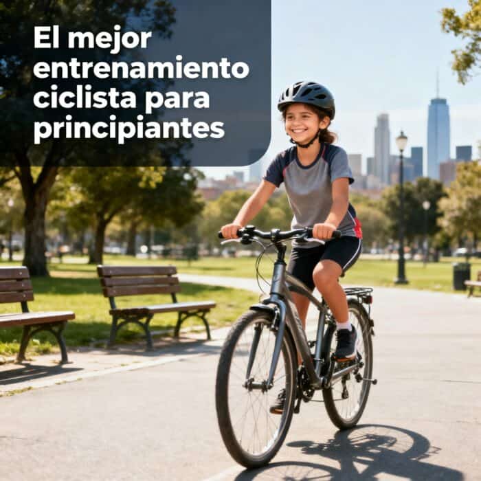 El mejor entrenamiento ciclista para principiantes