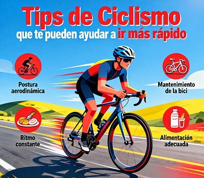 Tips de Ciclismo que te pueden ayudar a ir más rápido