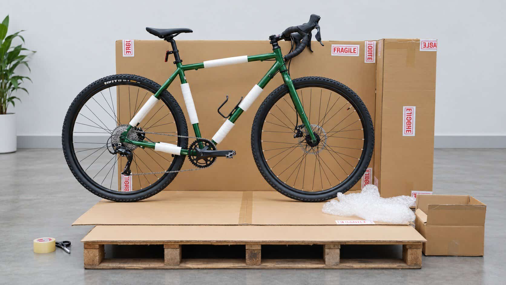 Cómo enviar una bicicleta por mensajería de forma segura